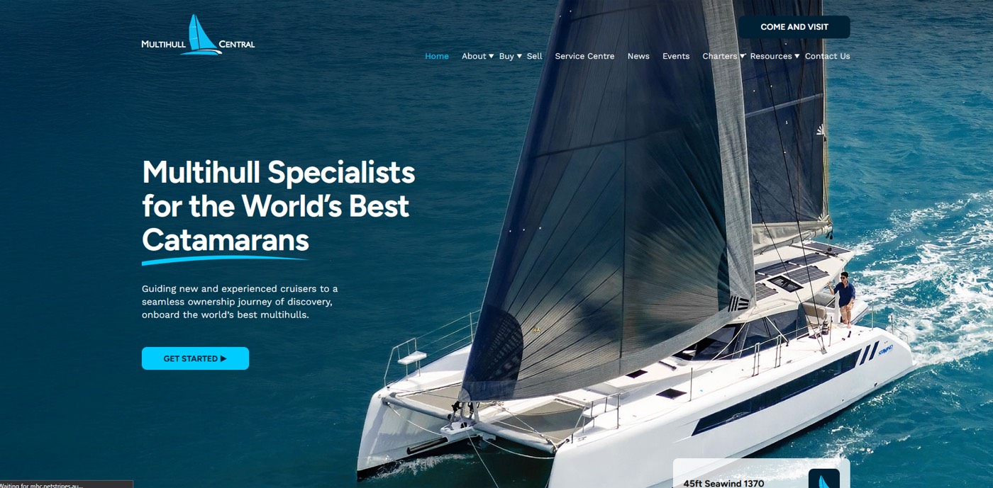 Multihull Central website